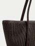 Marks & Spencer "Faux Leather Woven Structured Tote Bag"